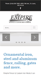 Mobile Screenshot of empirefenceonline.com